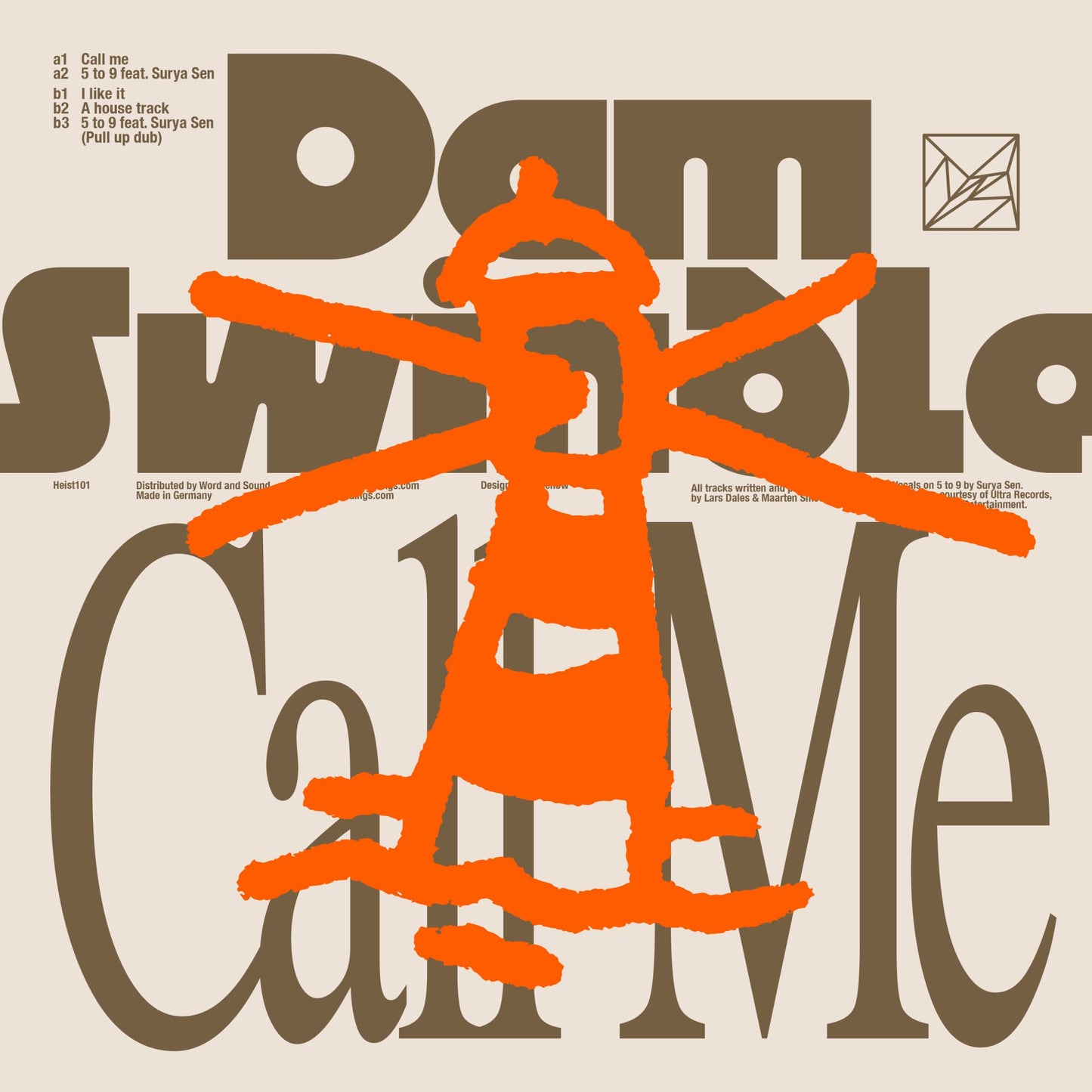 Dam Swindle - Call Me EP