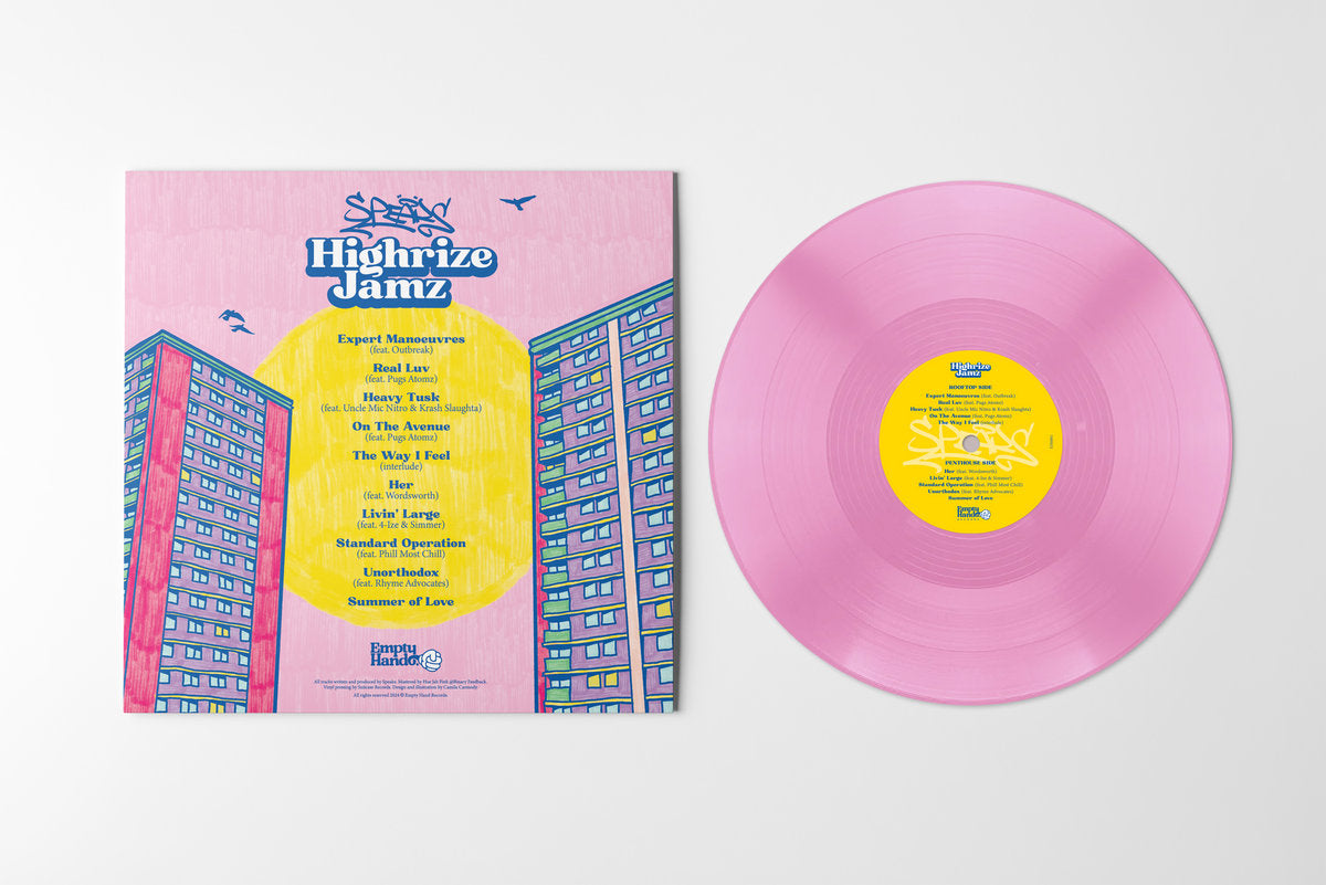 Speaks - Highrize Jamz (Pink Colour Vinyl)
