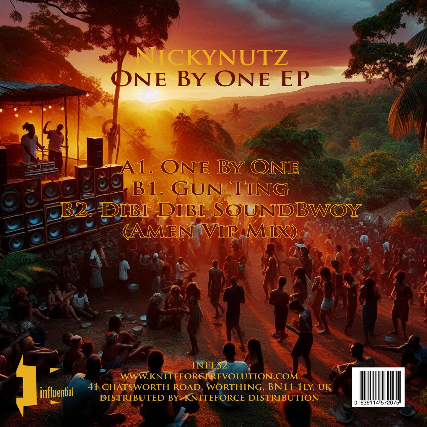 Nickynutz - One By One EP (Black and Yellow Version)