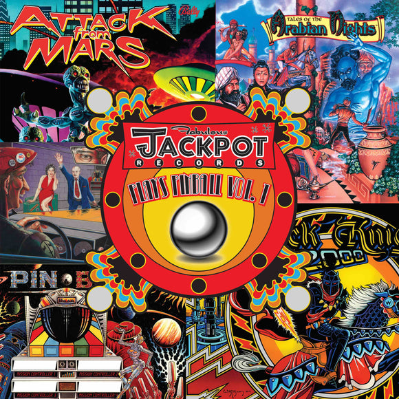 Various Artists - Jackpot Plays PINBALL Vol. 1 (LITA EXCLUSIVE) [Orange Vinyl]
