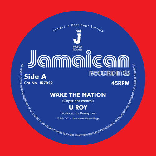 U ROY - Wake The Nation /  Non Violence (Version) [7" Vinyl]