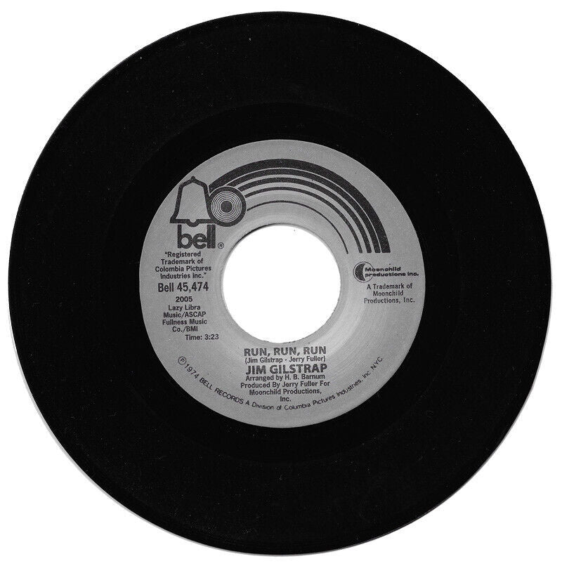 JIM GILSTRAP - RUN, RUN, RUN (single sided)