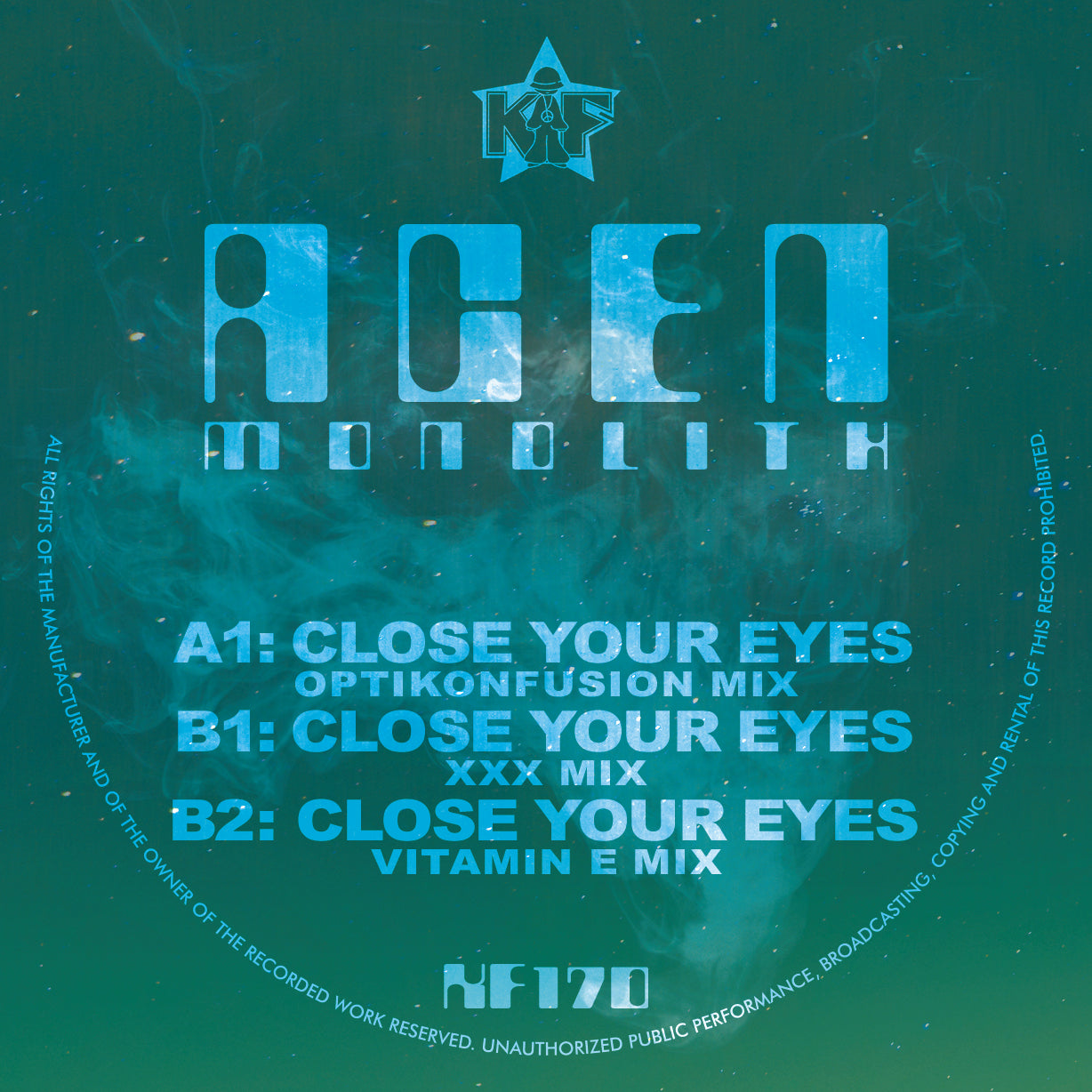 Acen - Monolith - Close Your Eyes EP