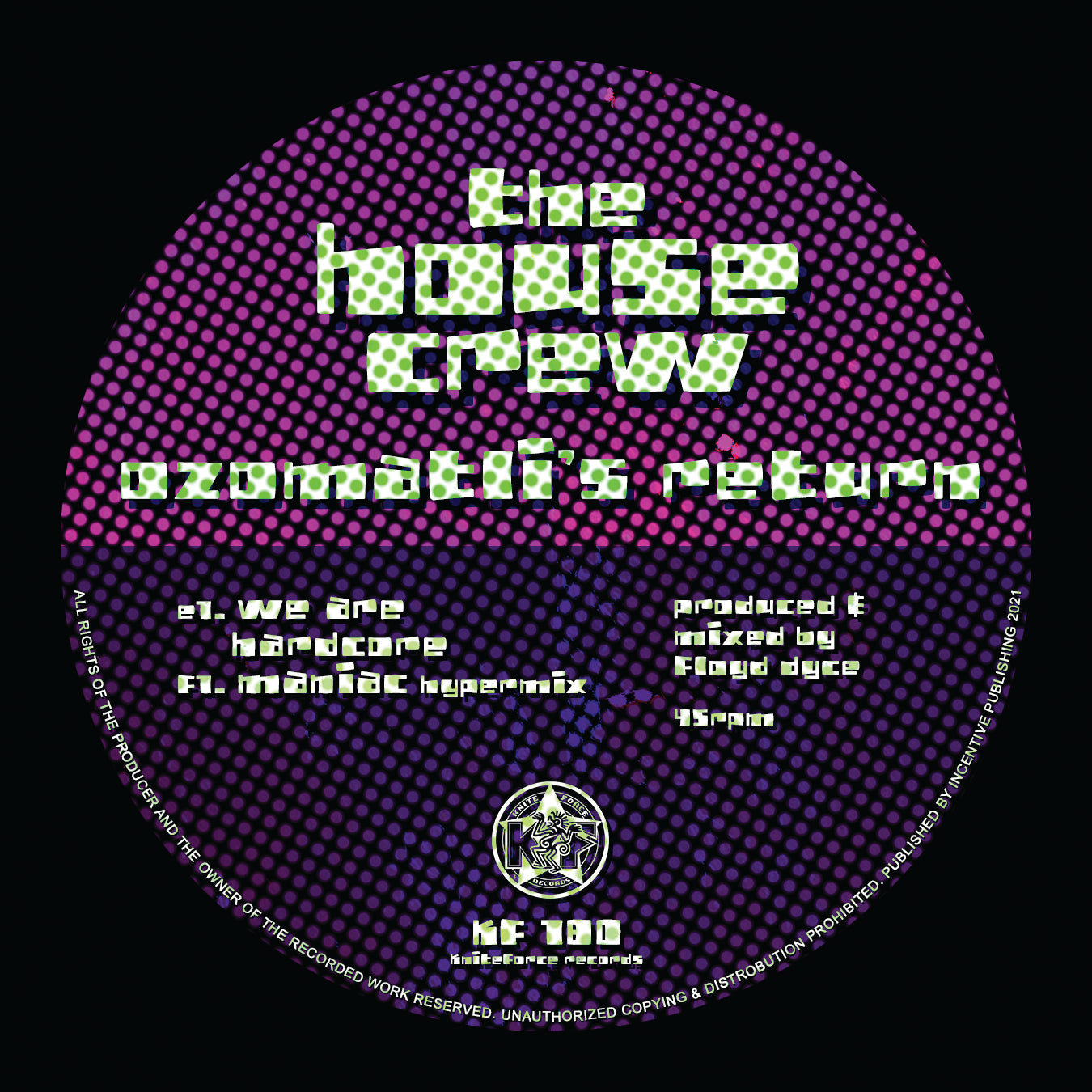 The House Crew - We Are Hardcore EP (Purple Marble Version)