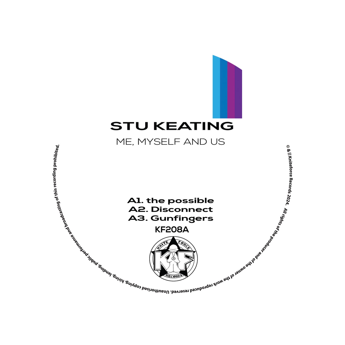 Stu Keating - Me, Myself And Us (Blue and Purple Marble Vinyl Edition) (2x12" Vinyl)