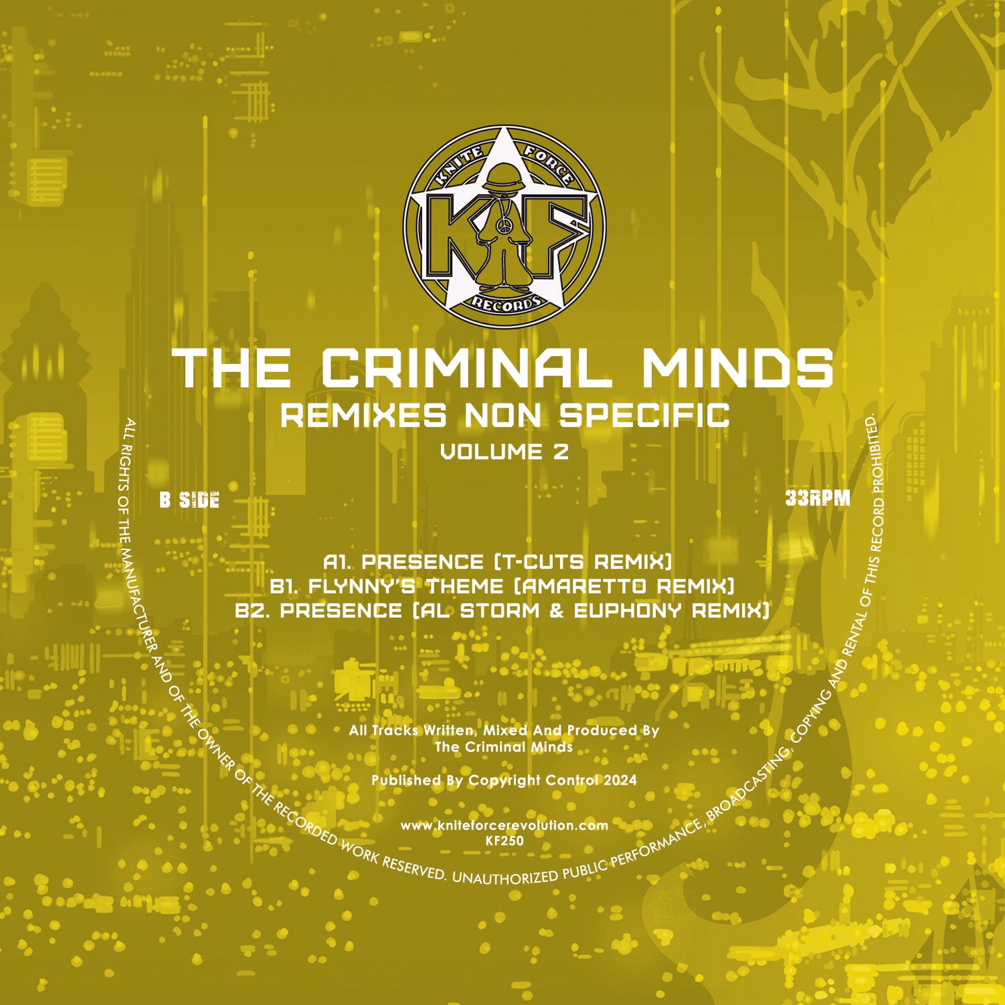 The Criminal Minds - Remixes Non Specific Vol. 2 EP