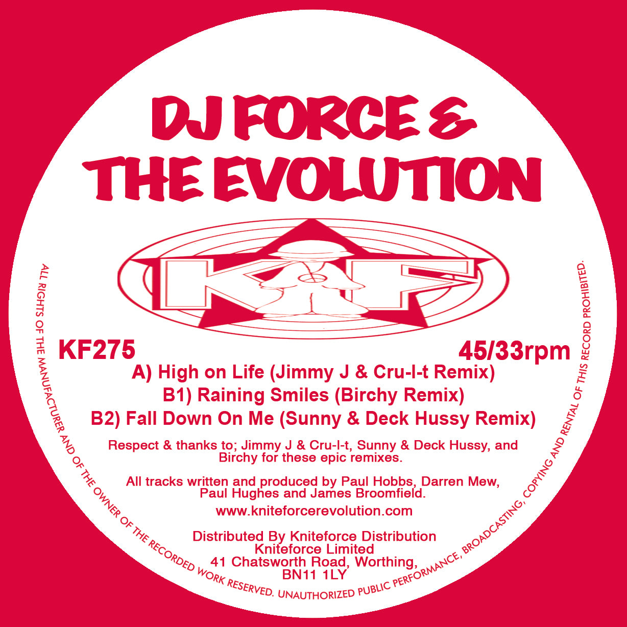 DJ Force & The Evolution - Remixes EP