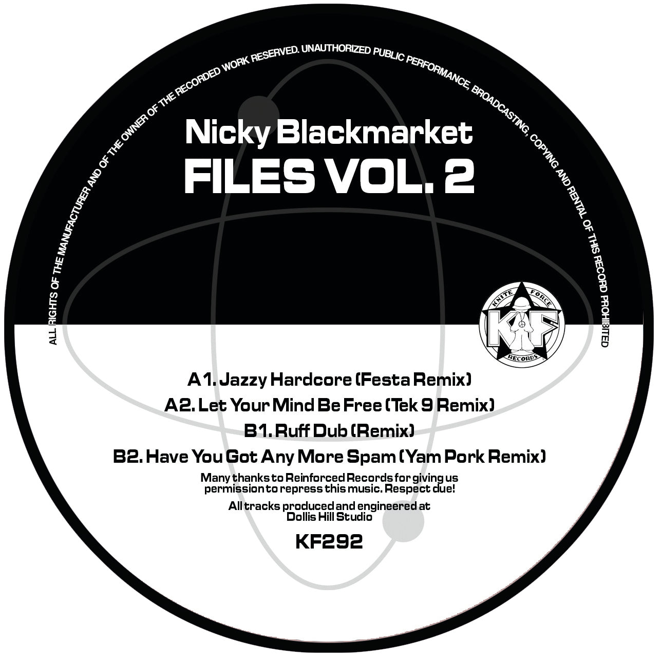 Nicky Blackmarket - Files Volume Two EP (Coloured Vinyl)