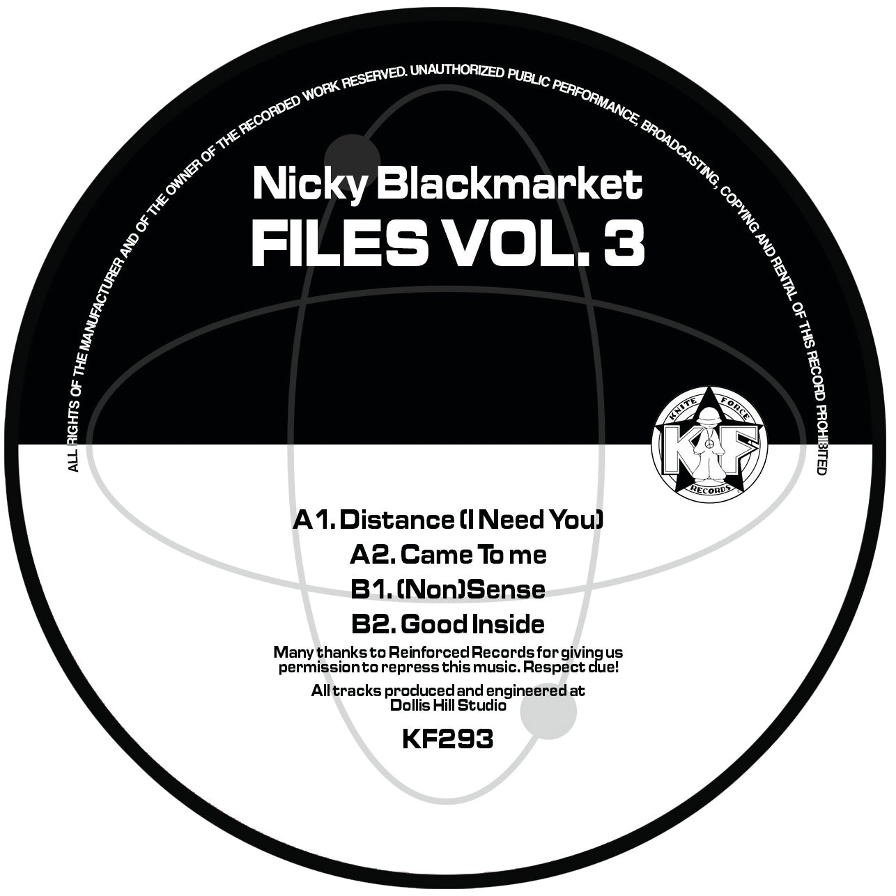 Nicky Blackmarket - Files Volume Three (Marble Coloured Vinyl)