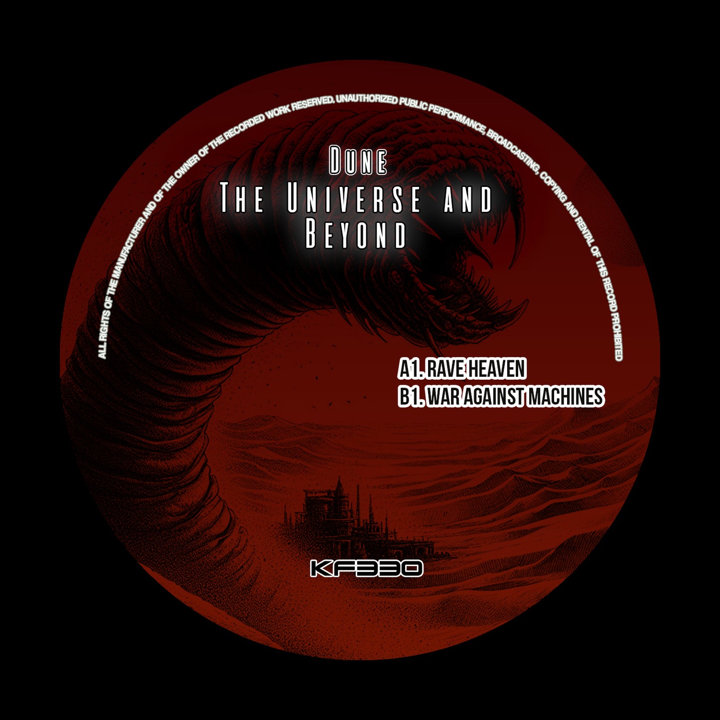 Dune - The Universe And Beyond (Black & White Vinyl Version) (5x10" Vinyl)