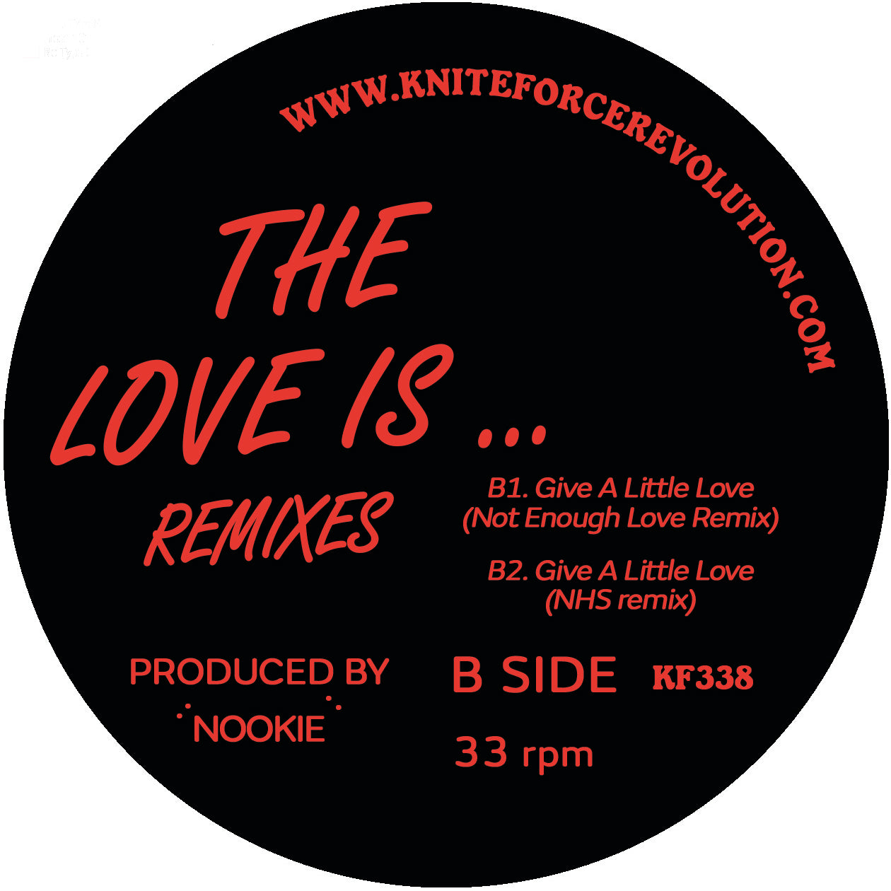 Nookie - The Love Is...94 Remixes (Red Vinyl Version)