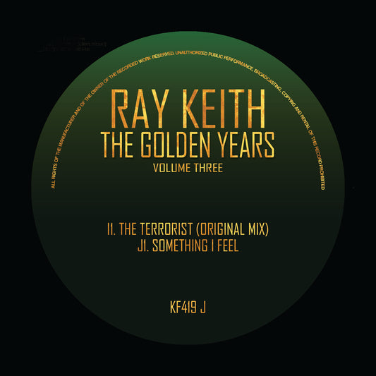Ray Keith - The Golden Years Volume Three (Various Epic Colour Vinyl Version) (5x12" Vinyl)