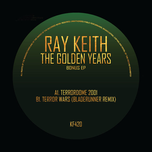 Ray Keith - The Golden Years Volume 3 Bonus EP (Clear Green Smoked Vinyl)