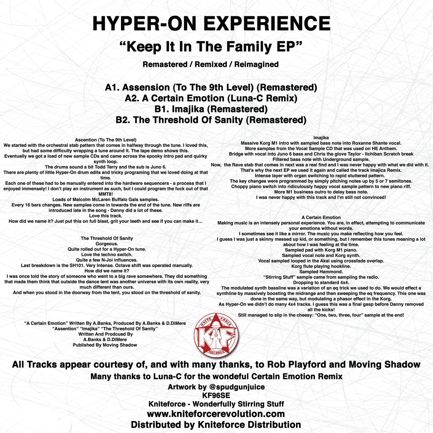 Hyper-On Experience - Keep It In The Family EP (Special Edition)