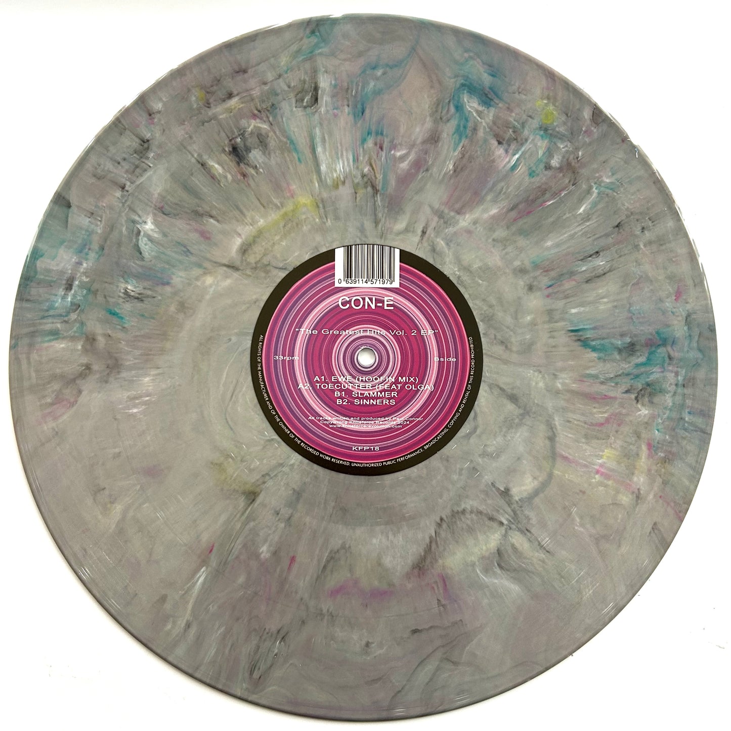 Con-E - The Greatest Hits Vol. 2 EP (Limited Edition Gray Marble Vinyl)
