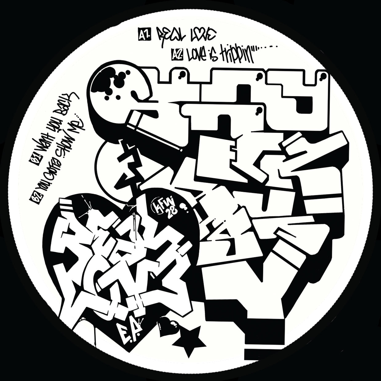 Sunny & Deck Hussy - Real Love EP (Purple Mist Vinyl)