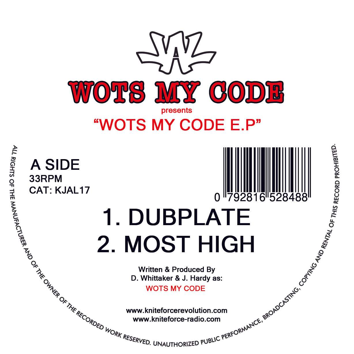 Wots My Code - Wots My Code EP – Horizons Music