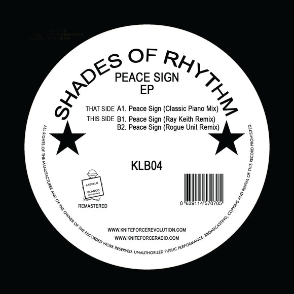 Shades Of Rhythm - Peace Sign EP
