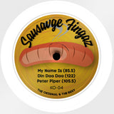 Sausage Fingaz - Knock Outs Vol 4. [7” WHITE vinyl]