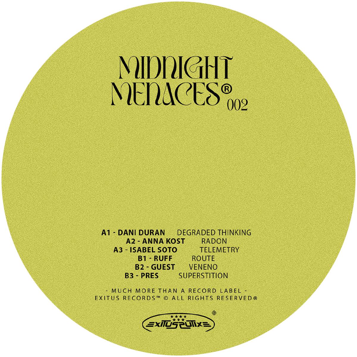 Various Artists - Midnight Menaces 002