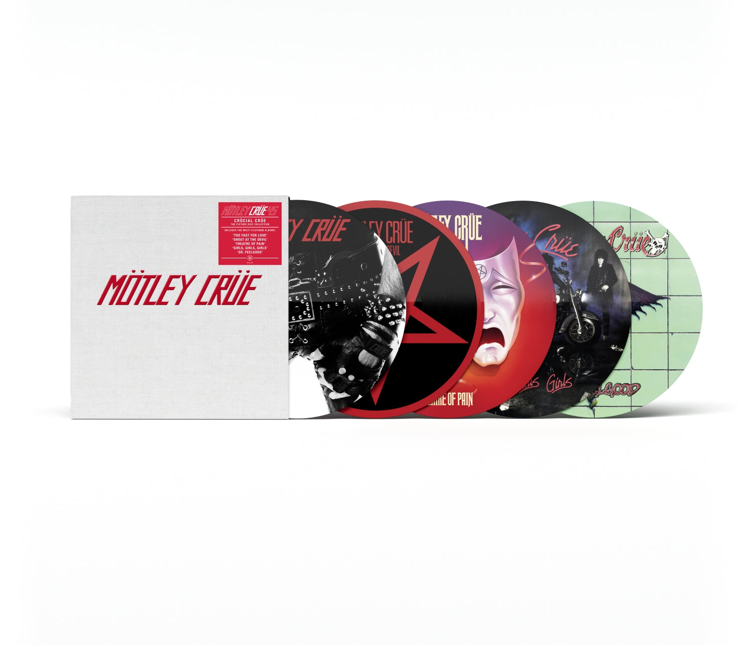 Motley Crue - Crucial Crue (45th Anniversary CD Box Set) [5CD