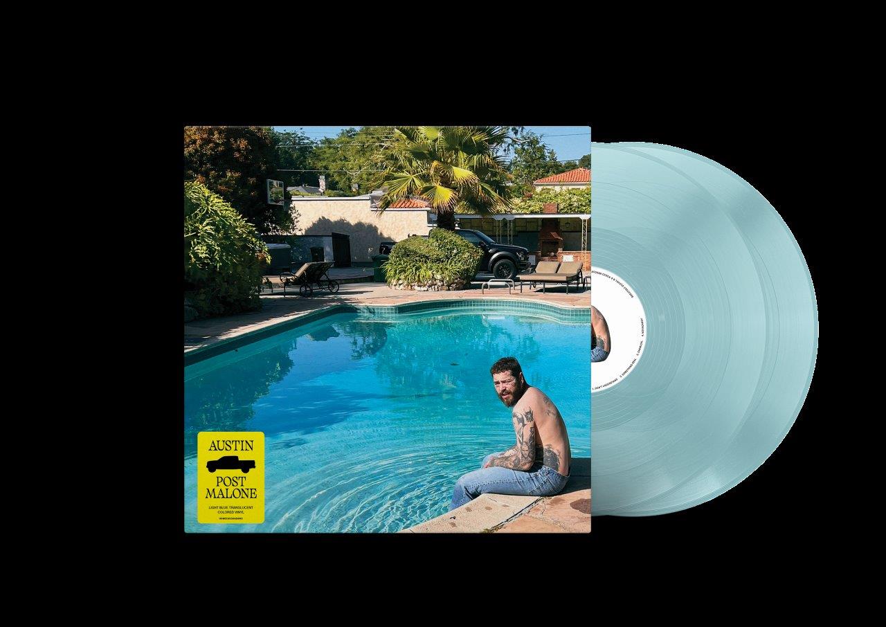Post Malone - Austin [2LP Light Blue Vinyl] – Horizons Music