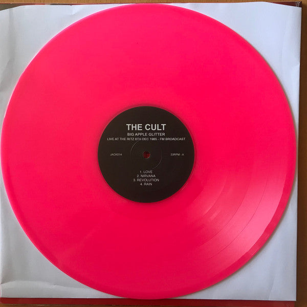 CULT - Big Apple Glitter: Live At The Ritz 6 Dec 1985 (Pink vinyl)