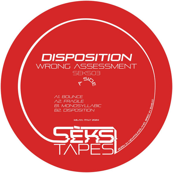 Wrong Assessment - Disposition [180 grams vinyl]