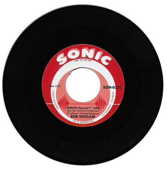 BOB SINCLAR - TRIBUTE (SPECIAL 7” EDIT) – single sided