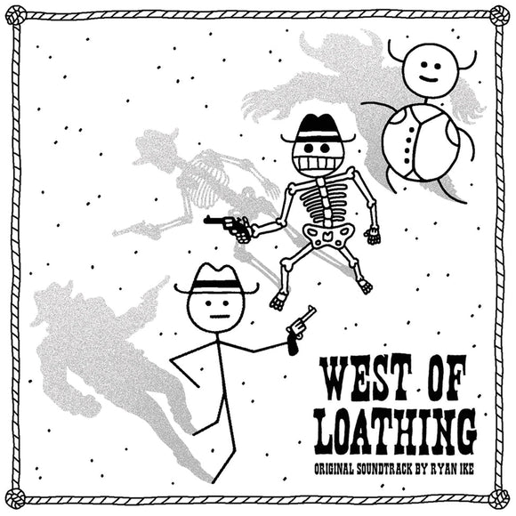 Ryan Ike - West of Loathing (Original Video Game Soundtrack) [Black and White Swirl Vinyl]