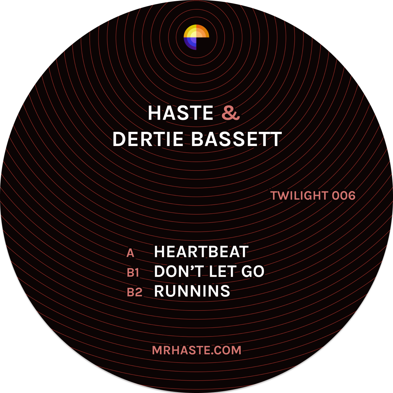 Haste & Dertie Bassett - Heartbeat EP (Black Vinyl)