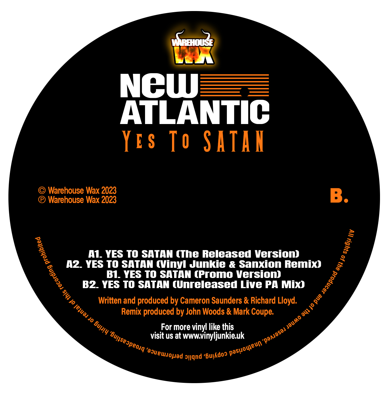 New Atlantic - Yes To Satan EP