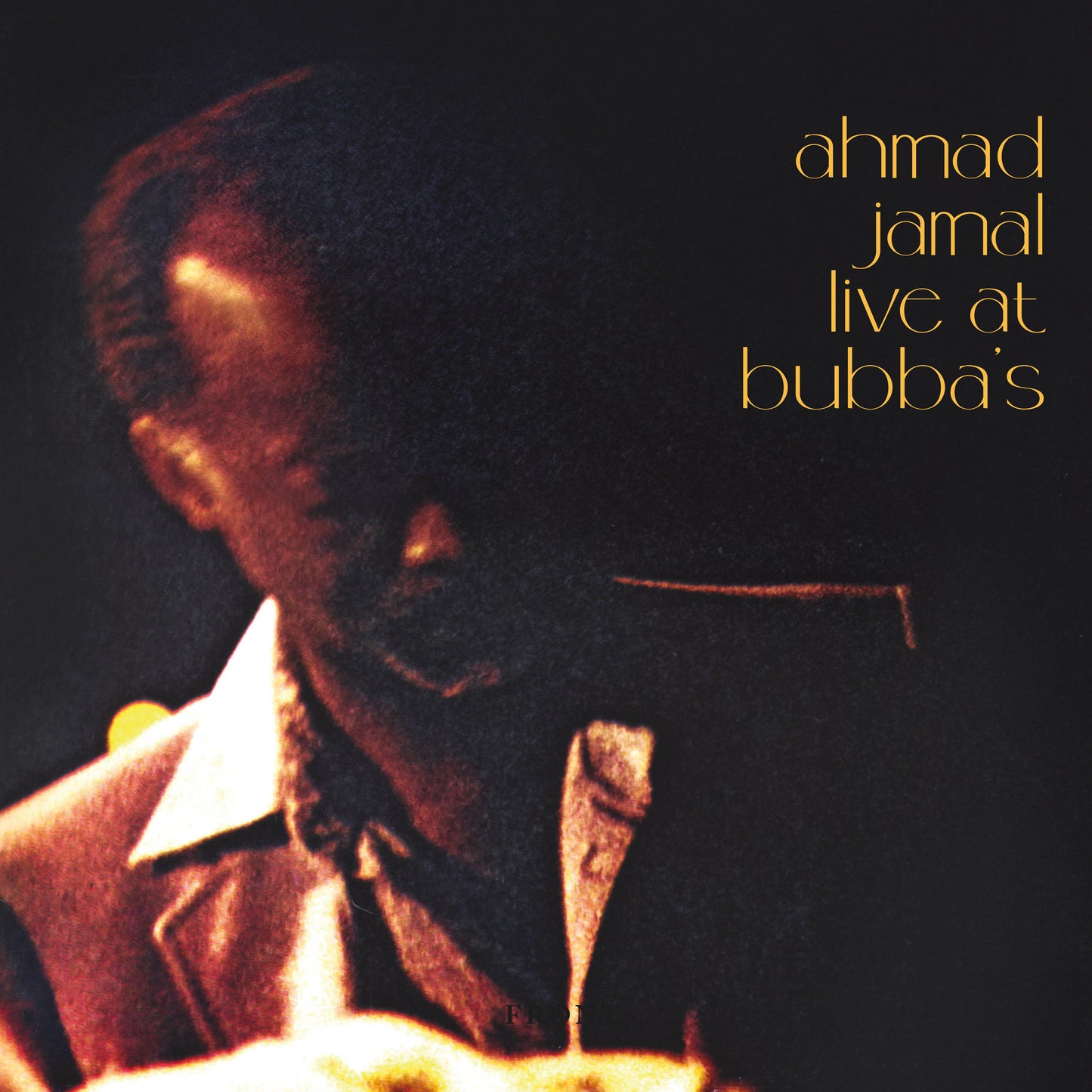 Ahmad Jamal - Live at Bubba's (LP opaque amber vinyl) RSD24