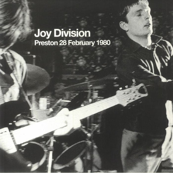 Joy Division - Preston 28 February 1980 (translucent blue)