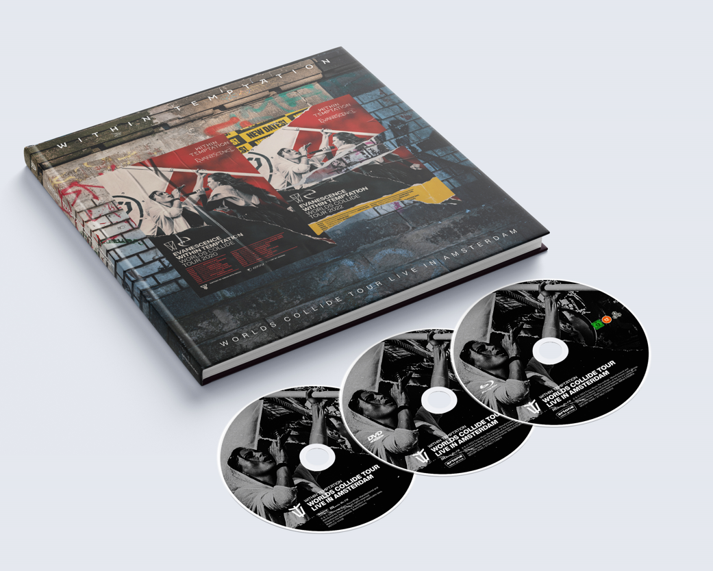 Within Temptation - Worlds Collide Tour - Live In Amsterdam (Artbook, CD, DVD, BluRay, Dolby Atmos)