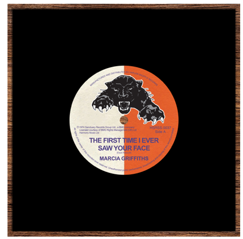Marcia Griffiths - The First Time I Ever Saw Your Face / Gypsy Man (7")