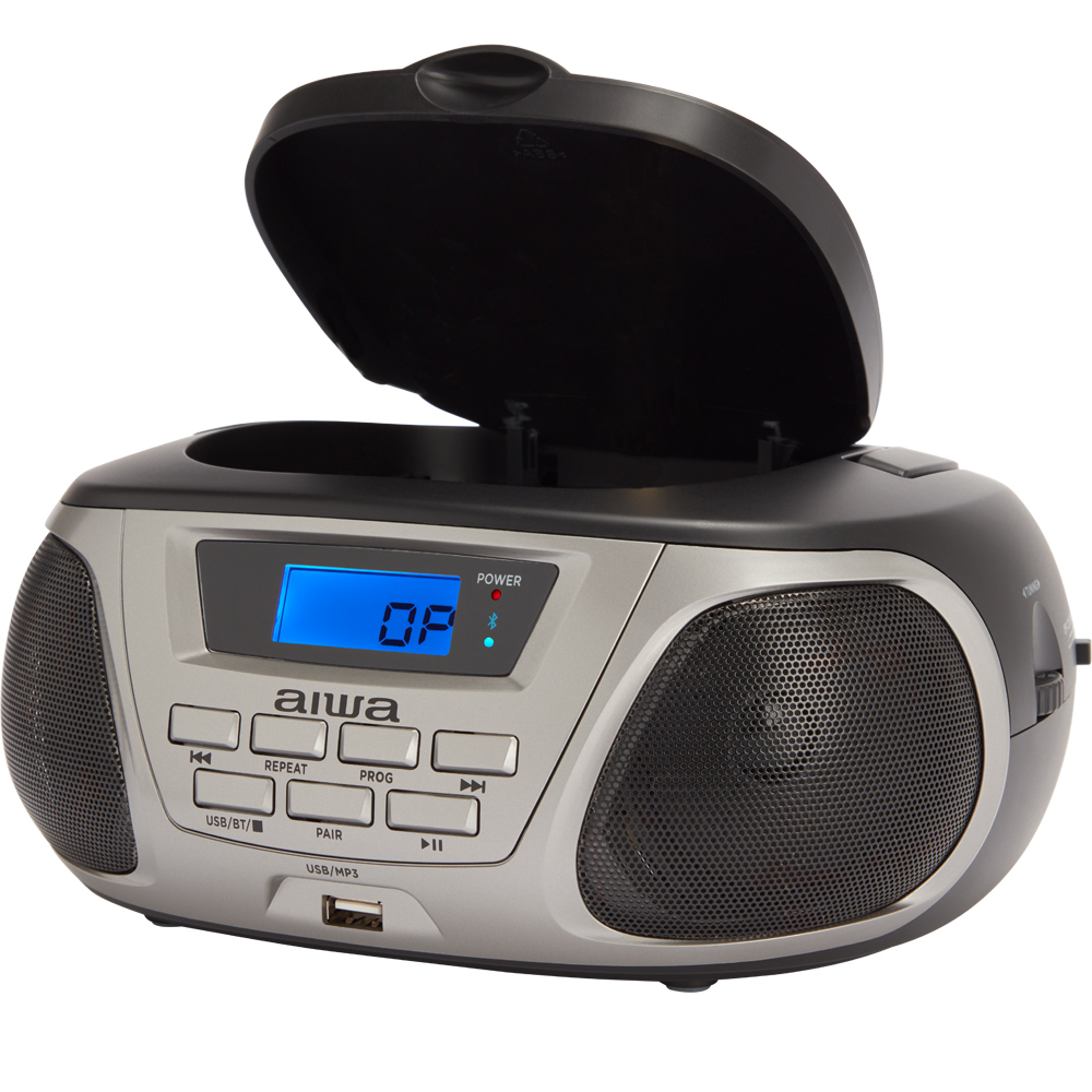 Aiwa - Silver Boombox