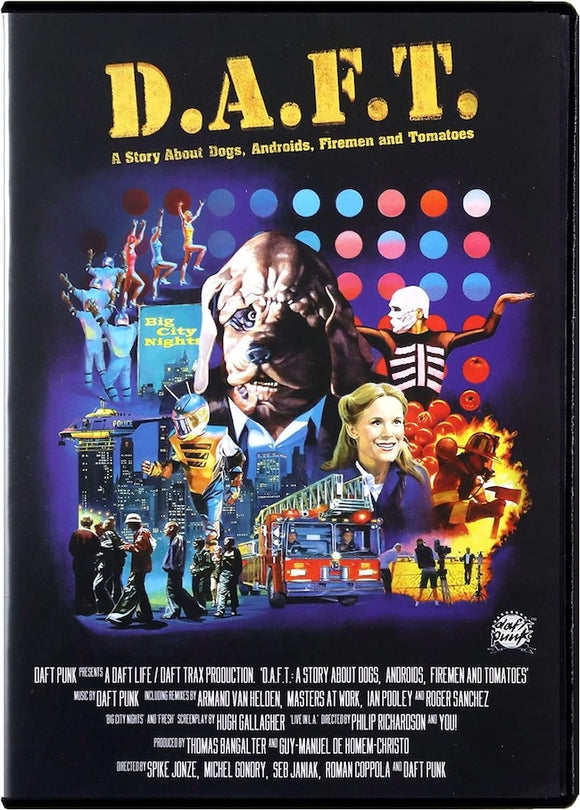 DAFT PUNK - Story About Dogs / Androids / Firemen & Tomatoes [DVD]