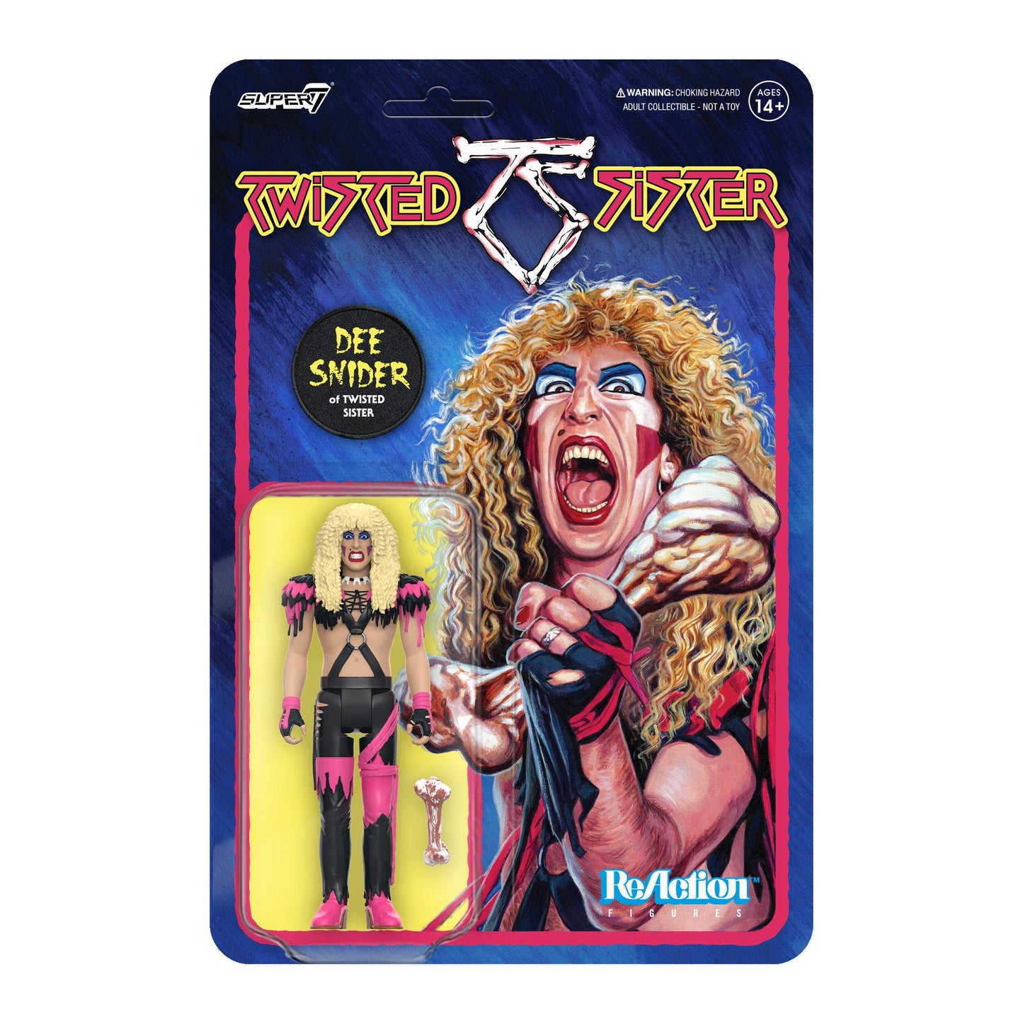 DEE SNIDER - TWISTED SISTER - SUPER7 FIGURE