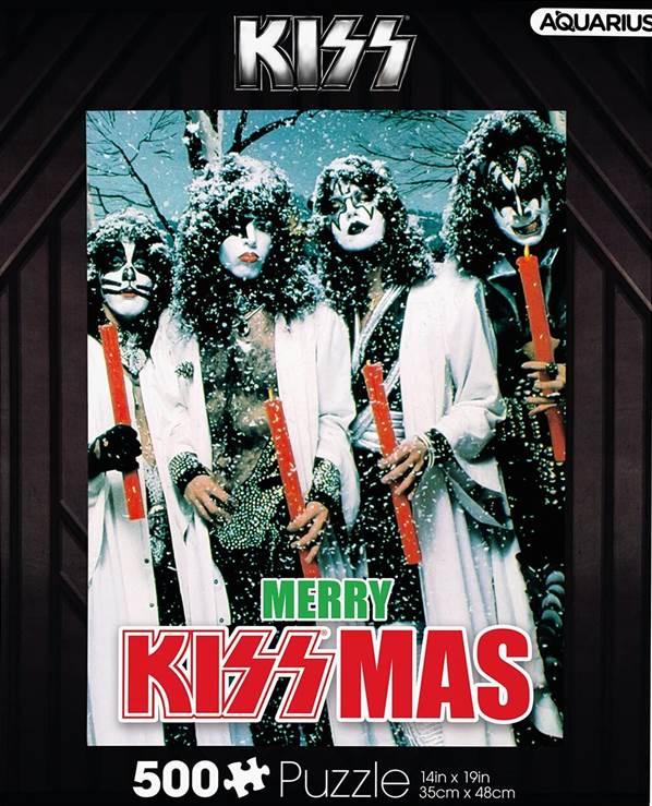KISS Merry Kissmas 500 pc Jigsaw Puzzle