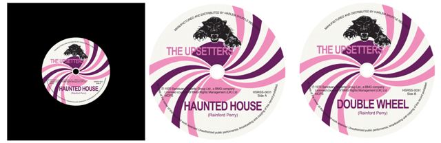 The Upsetters - Haunted House” C/W Double Wheel (7")