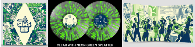 OST: The Sims 25th Soundtrack (2LP clear/neon splatter)