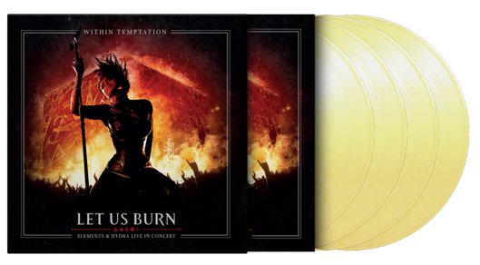 Within Temptation - Let Us Burn: Elements & Hydra Live In Concert (4LP Coloured)