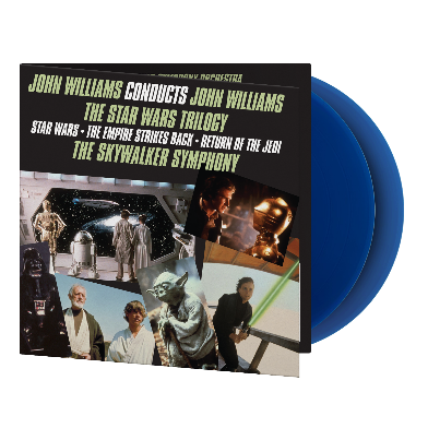 John Williams - John Williams Conducts The Star Wars Trilogy (2LP Blue Coloured)