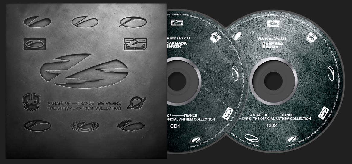 Armin Van Buuren - A State Of Trance 25 Years: Official Anthem Collection (2CD)
