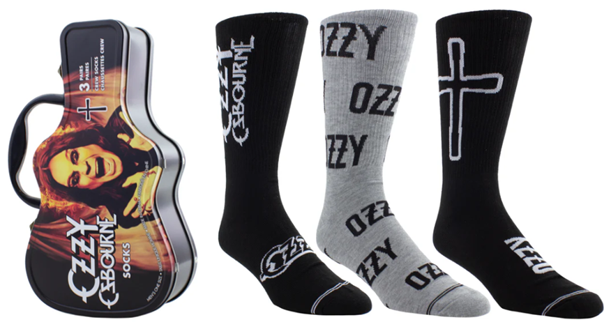 Ozzy Osbourne 3 Pack In Guitar Tin (One Size)