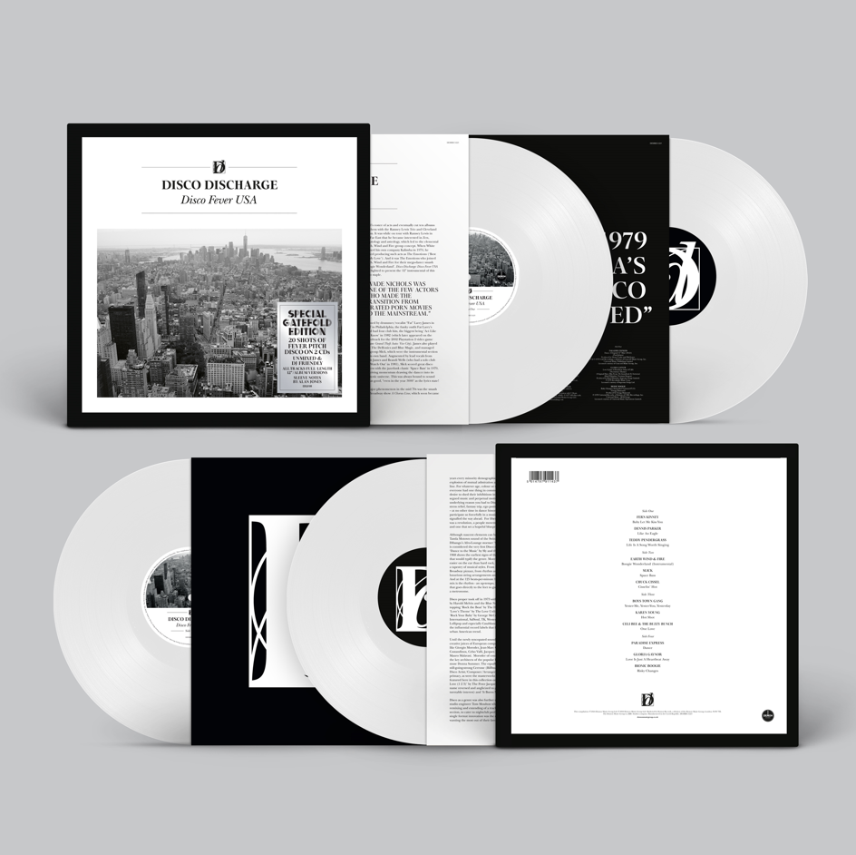 Various Artists Disco Discharge: Disco Fever USA (2LP White Vinyl)