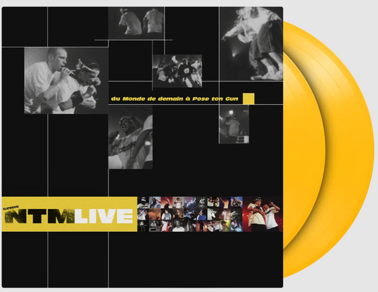 Supreme NTM - Live (Du Monde De Demain A Pose Ton Gun (2LP Yellow Coloured)