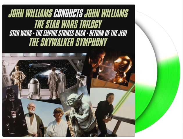 John Williams - John Williams Conducts The Star Wars Trilogy (2LP Green & White Coloured)