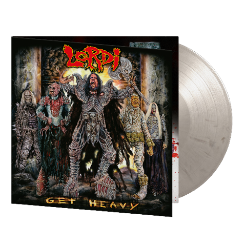 Lordi - Get Heavy (1LP Black & White Coloured)